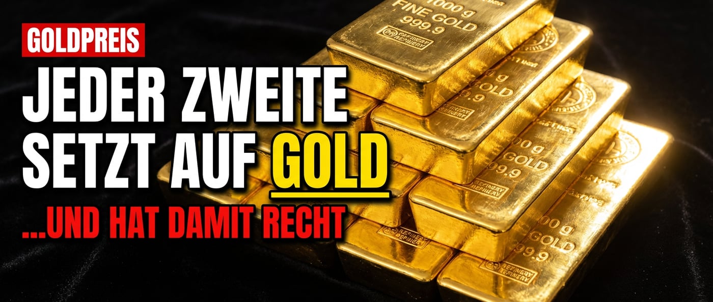 Jeder zweite Anleger setzt auf Gold – und hat damit recht