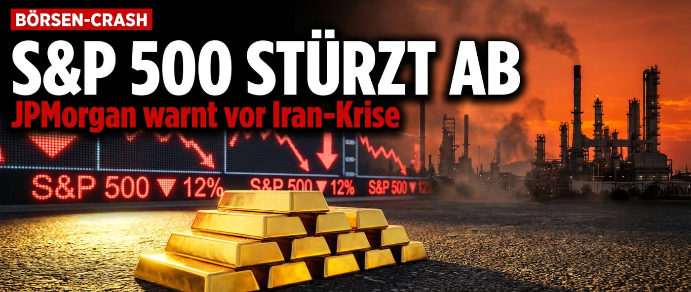 JPMorgan kürzt S&P 500-Prognose: Die Iran-Krise offenbart die Verwundbarkeit der Aktienmärkte