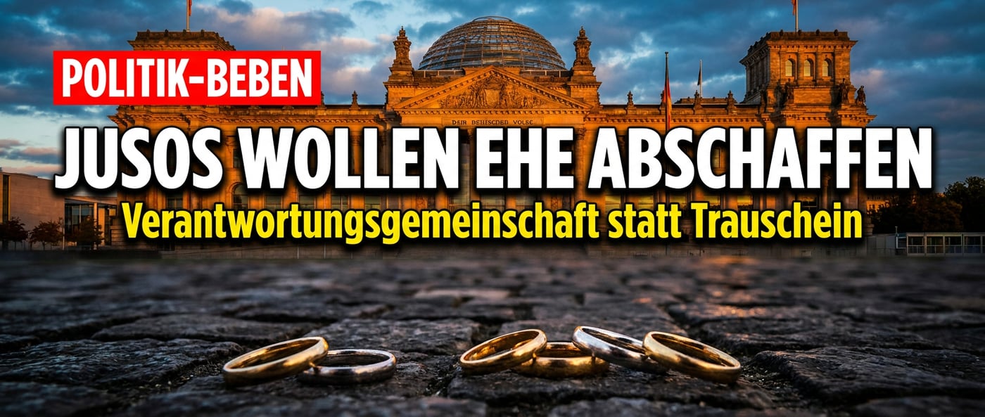 Jusos wollen die Ehe abschaffen – ein Frontalangriff auf das Fundament unserer Gesellschaft