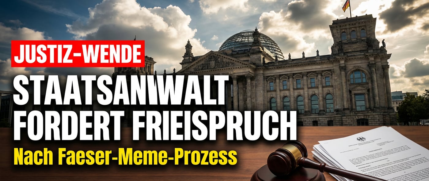 Kehrtwende der Staatsanwaltschaft: Plötzlich soll Faeser-Kritiker freigesprochen werden