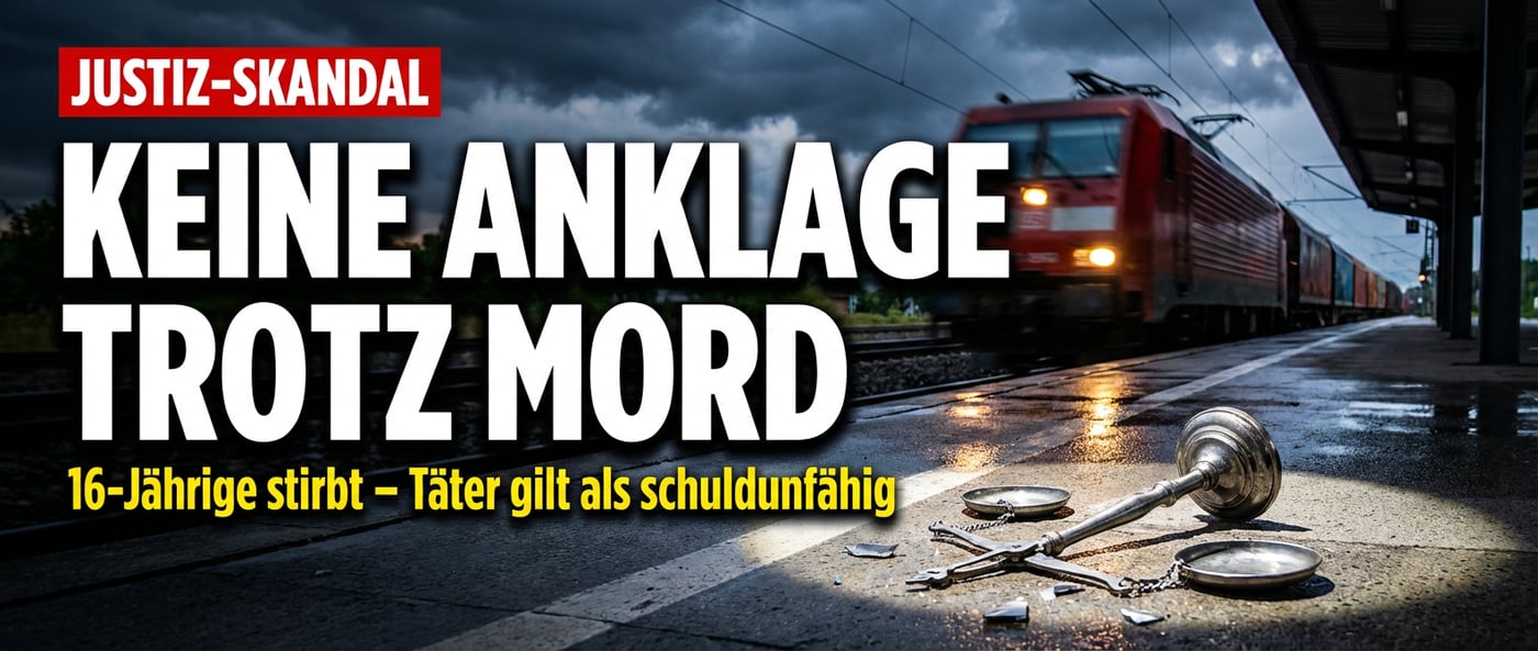 Keine Anklage gegen Mörder der 16-jährigen Liana: Schuldunfähigkeit schützt abgelehnten Asylbewerber