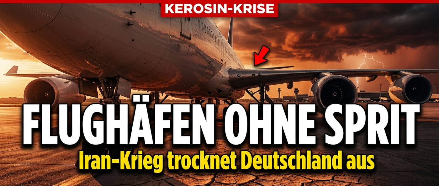Kerosin-Krise: Wenn der Iran-Krieg Deutschlands Flughäfen trockenlegt