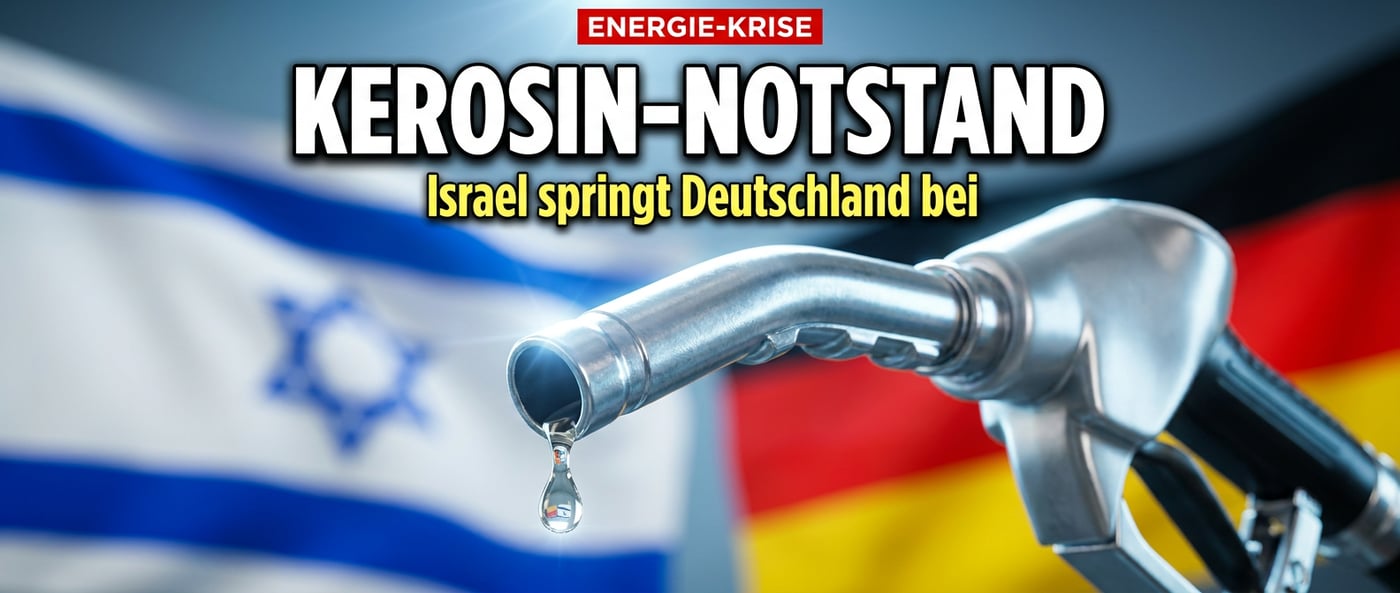 Kerosin-Krise: Wenn Deutschland am Tropf Israels hängt