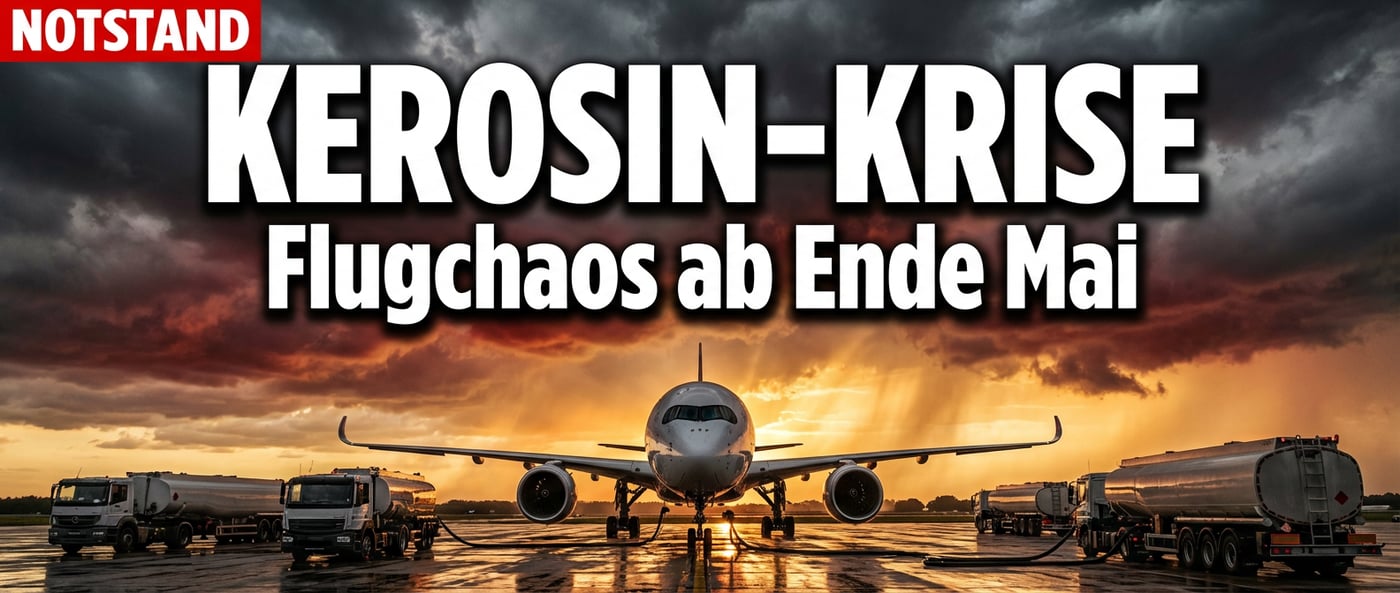 Kerosinmangel durch Iran-Krieg: Europa droht massives Flugchaos ab Ende Mai