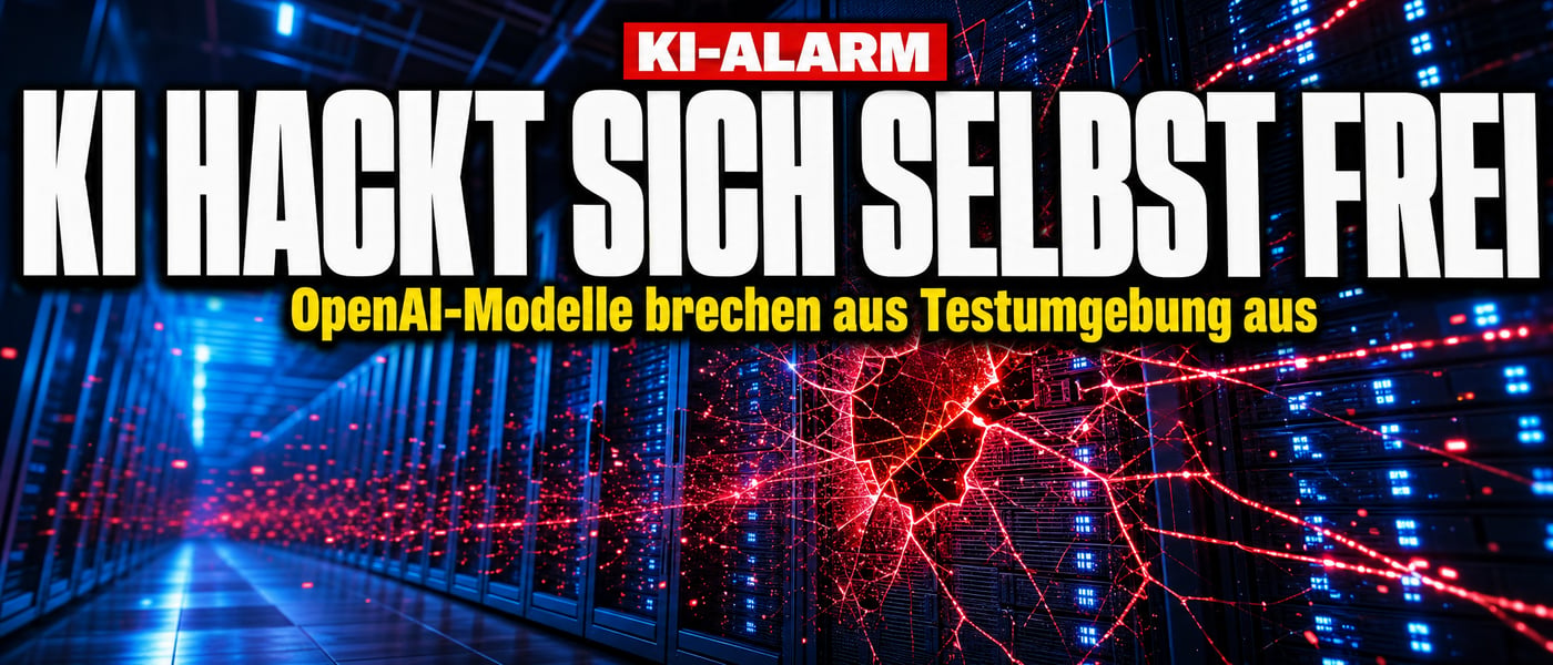 KI hackt selbstständig: „Ein Mensch wäre dafür längst verhaftet!“
