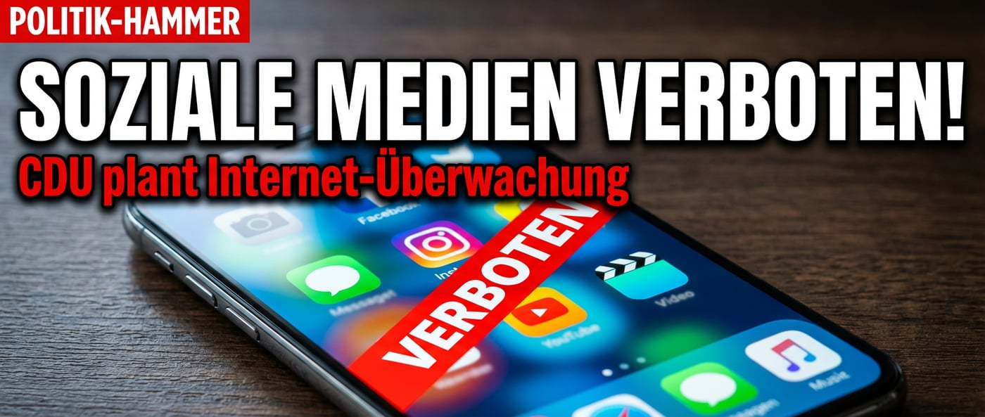 Kinderschutz als Trojanisches Pferd? CDU beschließt Social-Media-Verbot für Unter-14-Jährige