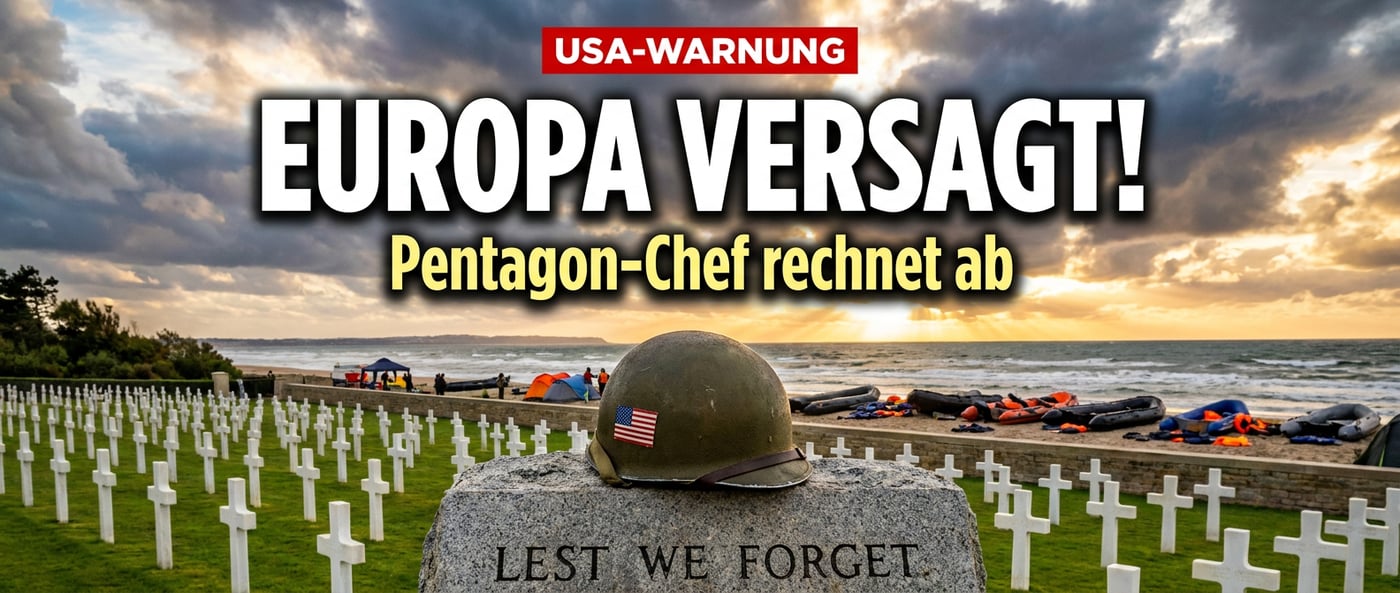 Klare Worte am Omaha Beach: Hegseth nimmt Europas Wegducken aufs Korn