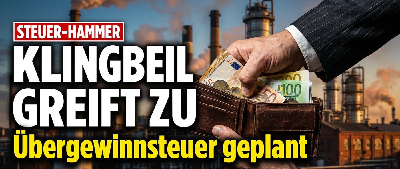 Klingbeil prüft Übergewinnsteuer: Der nächste Griff in die Taschen der Wirtschaft