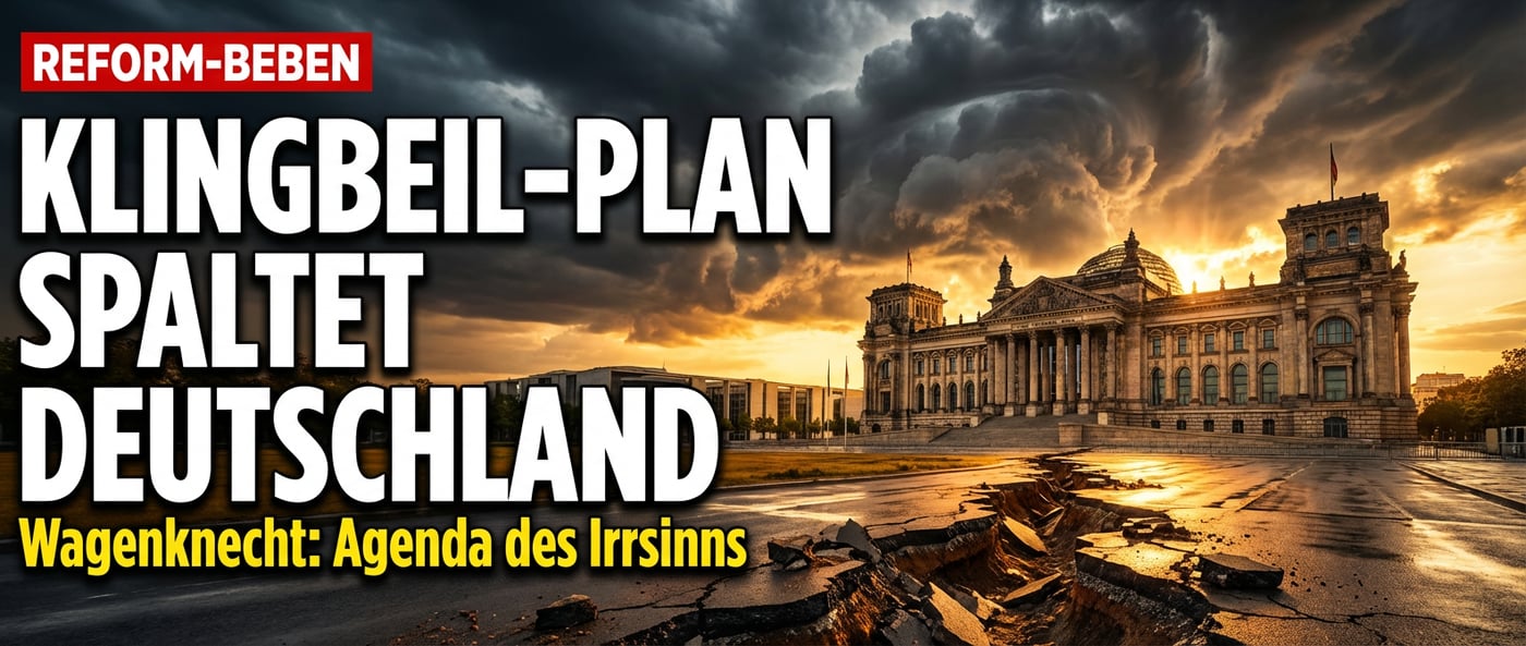 Klingbeils Reformrede spaltet die Republik: Wagenknecht spricht von „Agenda des Irrsinns"