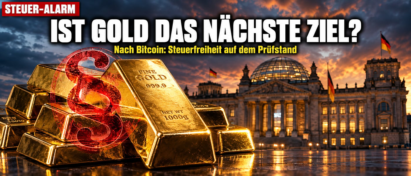 Klingbeils Steuer-Griff: Ist nach Bitcoin bald Ihr Gold dran?