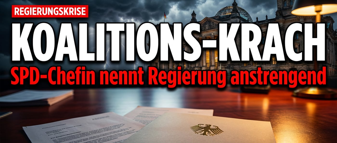 Koalitions-Krach in Berlin: Wenn selbst die SPD-Chefin ihre eigene Regierung „anstrengend" nennt