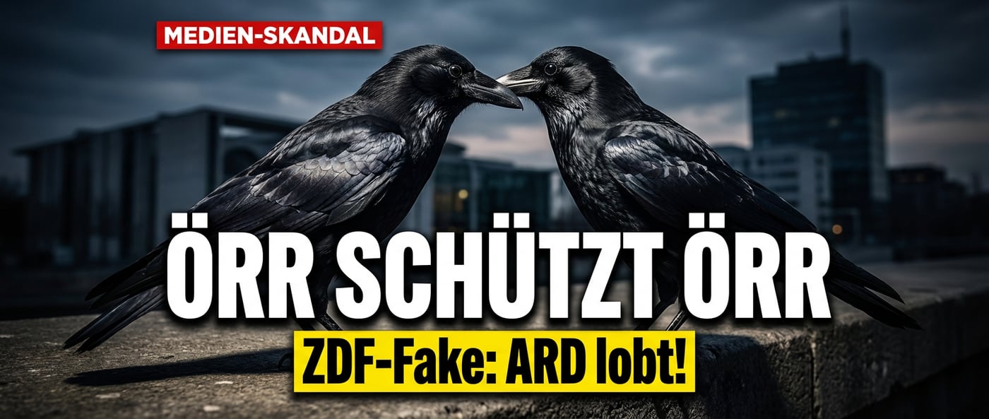 Krähe hackt Krähe kein Auge aus: ARD-Moderator feiert ZDF für KI-Manipulationsskandal