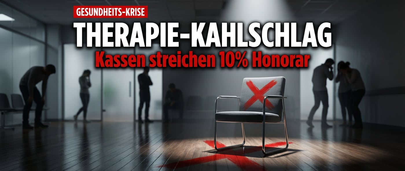 Krankenkassen planen drastische Kürzungen bei Psychotherapie – Ärzte schlagen Alarm