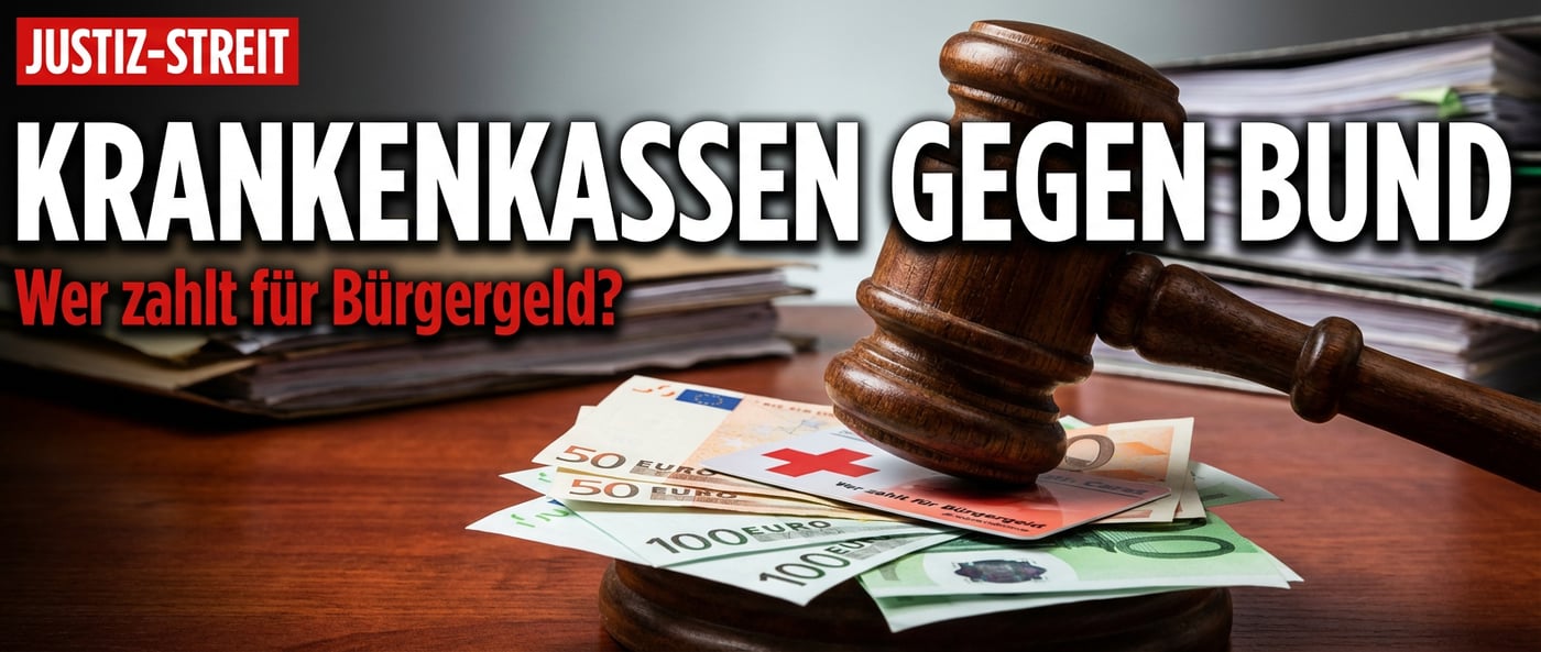 Krankenkassen ziehen vor Gericht: Wer zahlt die Gesundheitskosten der Bürgergeld-Empfänger?