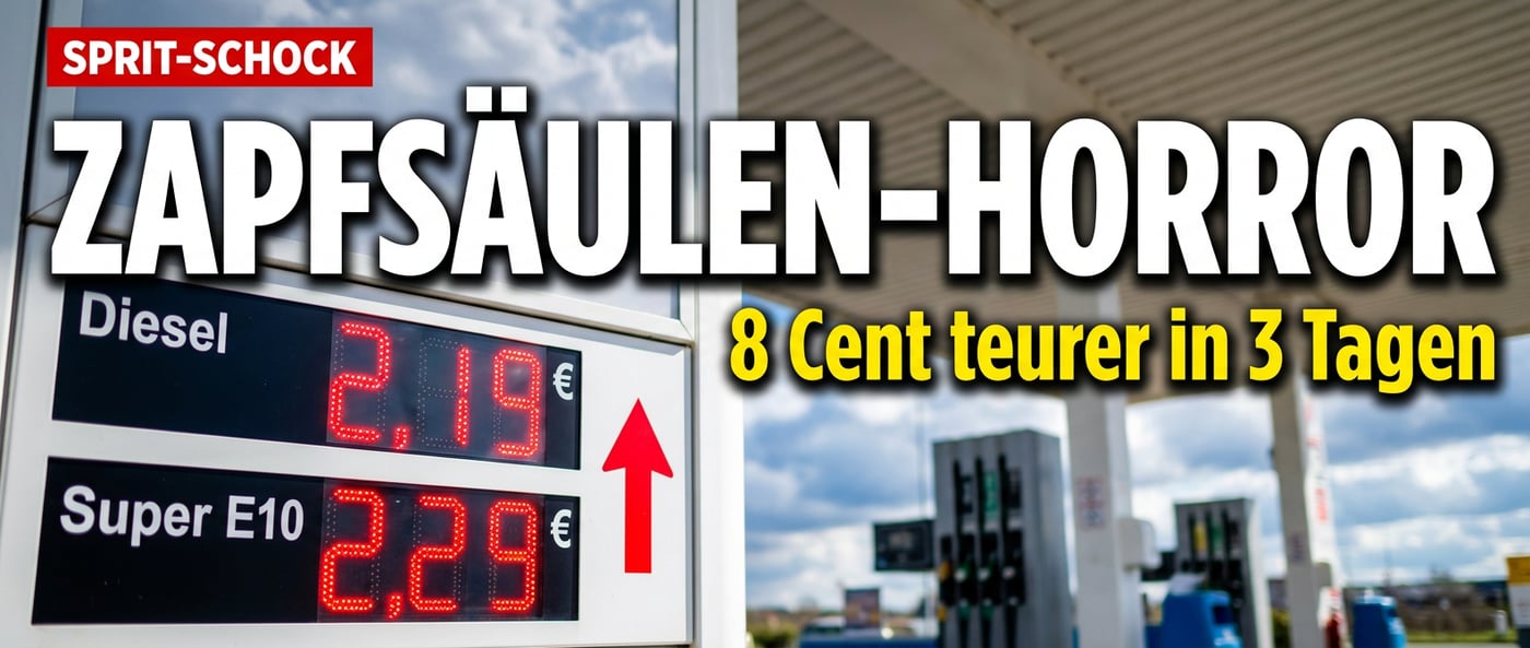 Krieg am Golf treibt Spritpreise in die Höhe – und der deutsche Bürger zahlt die Zeche