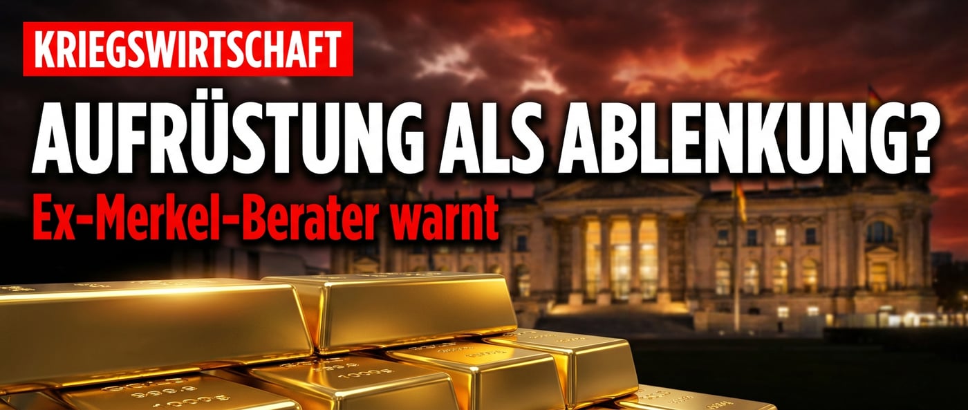 Kriegswirtschaft als Ablenkungsmanöver? Ex-Merkel-Berater schlägt Alarm