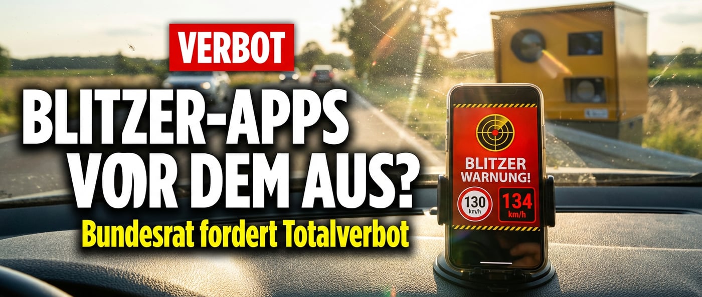Länder fordern Totalverbot für Blitzer-Apps: Der nächste Schritt zur Überwachung des Bürgers?