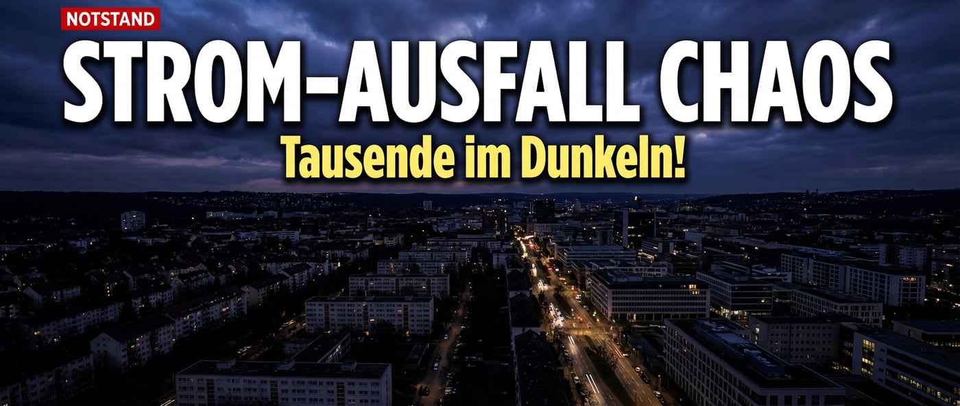 Lichter aus im Ländle: Großflächiger Stromausfall legt Teile Baden-Württembergs lahm