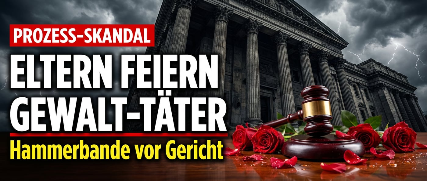 Linksextreme Hammerbande vor Gericht: Eltern feiern mutmaßliche Gewalttäter wie Helden