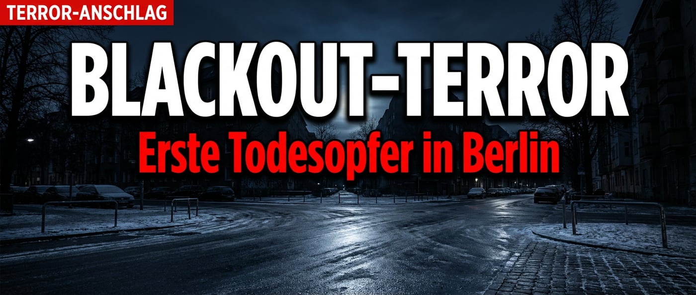 Linksextremer Terroranschlag in Berlin fordert erste Todesopfer – Zwei Frauen sterben im Blackout-Chaos