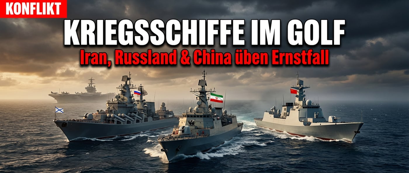 Machtdemonstration im Persischen Golf: Iran, Russland und China proben den Ernstfall