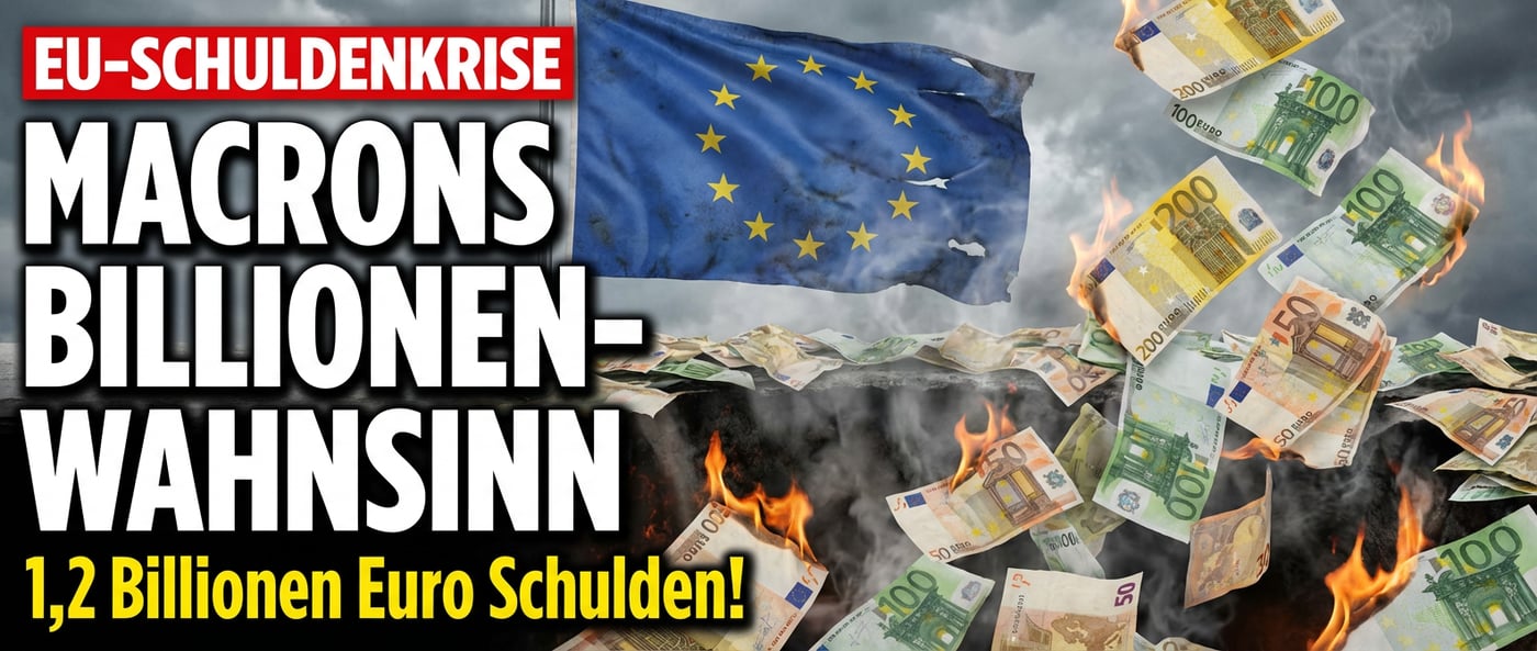 Macrons Billionen-Wahnsinn: Wie Eurobonds Europa in den Abgrund reißen sollen