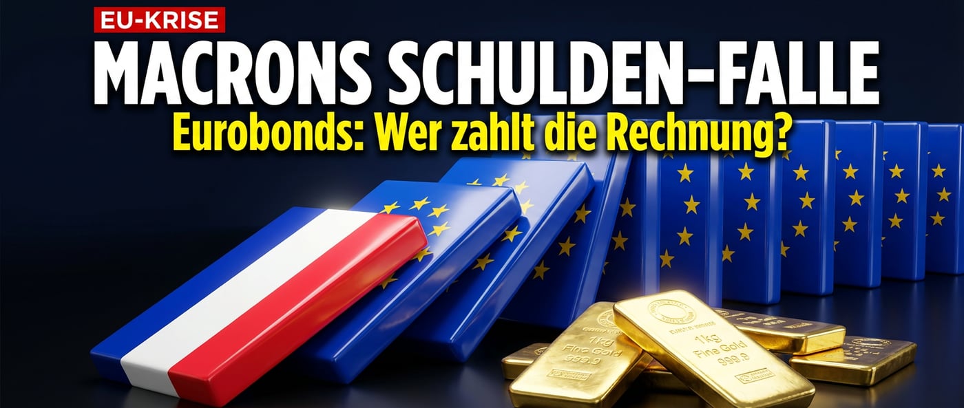 Macrons Schulden-Fantasie: Wie Frankreichs Präsident Europa mit Eurobonds in die Abhängigkeit treiben will
