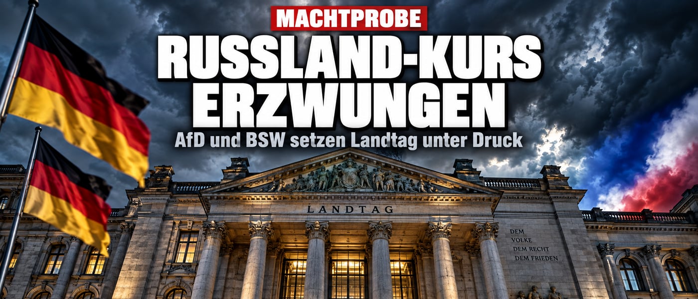 Magdeburger Machtprobe: AfD und BSW zwingen Landtag auf Russland-Kurs