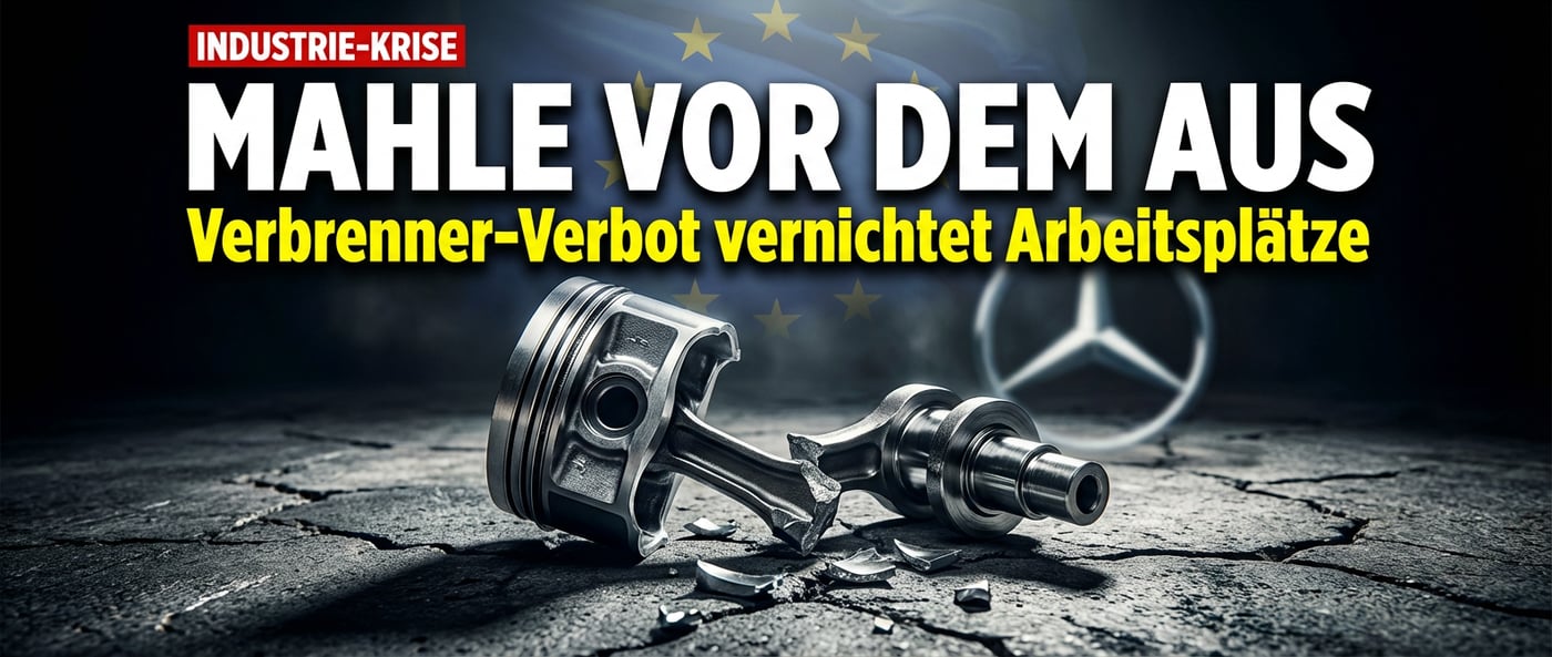 Mahle am Abgrund: Wie Brüsseler Verbrenner-Verbot deutsche Traditionsbetriebe in die Knie zwingt