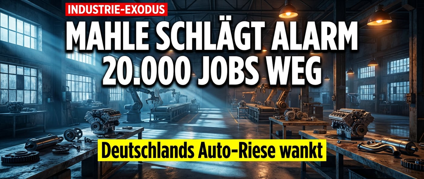 Mahle schlägt Alarm: Deutschlands Autoindustrie droht der schleichende Exodus