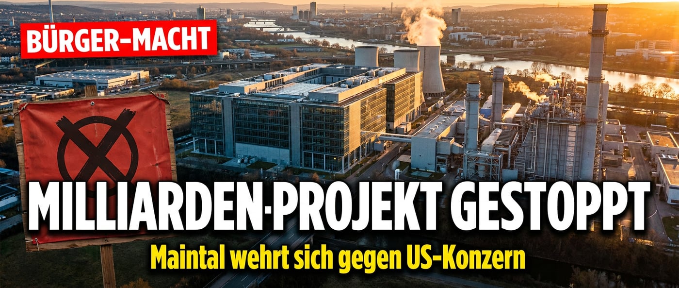 Maintal sagt Nein: Wie Bürgerprotest ein Milliarden-Rechenzentrum ins Wanken bringt