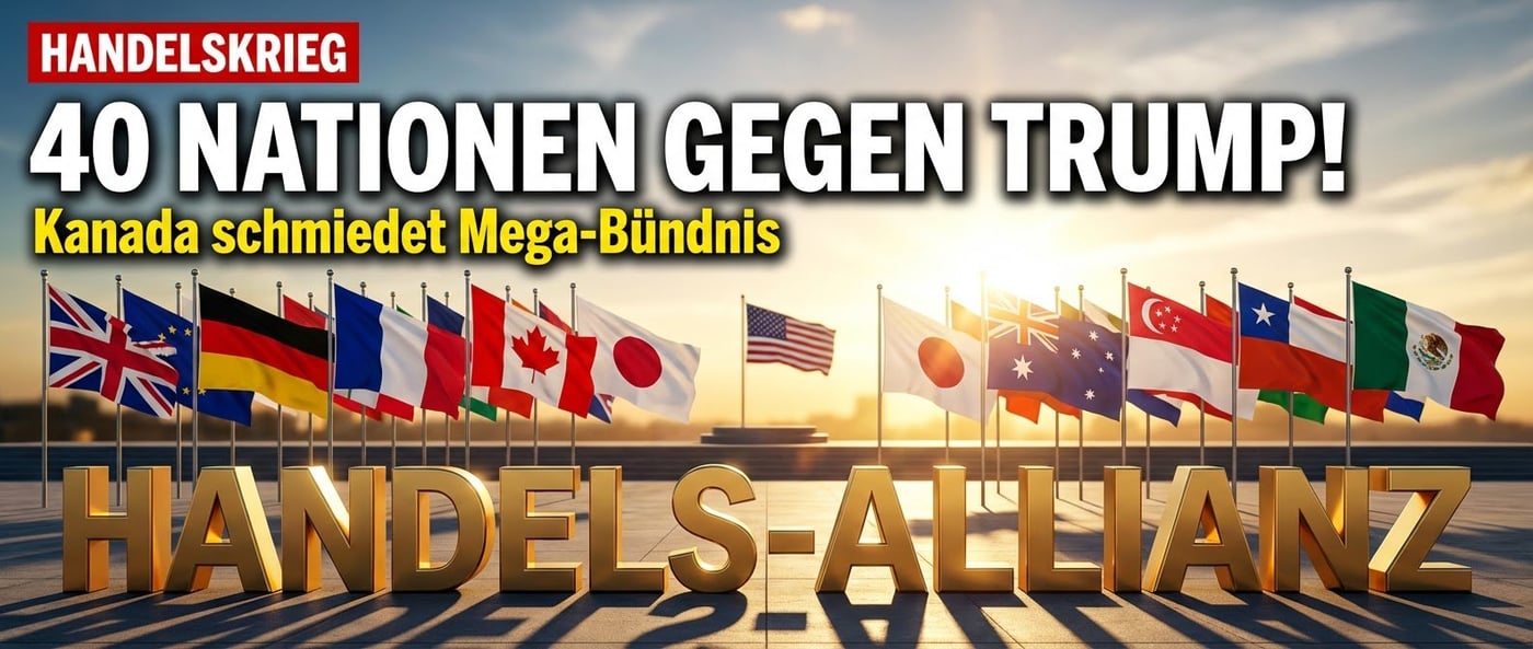 Mega-Handelsallianz gegen Trump: Kanada schmiedet Bündnis aus 40 Nationen