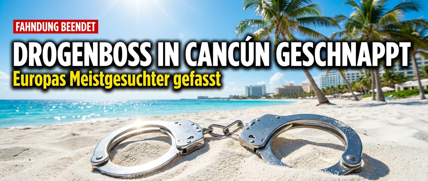 Meistgesuchter Drogenboss Europas im mexikanischen Urlaubsparadies geschnappt