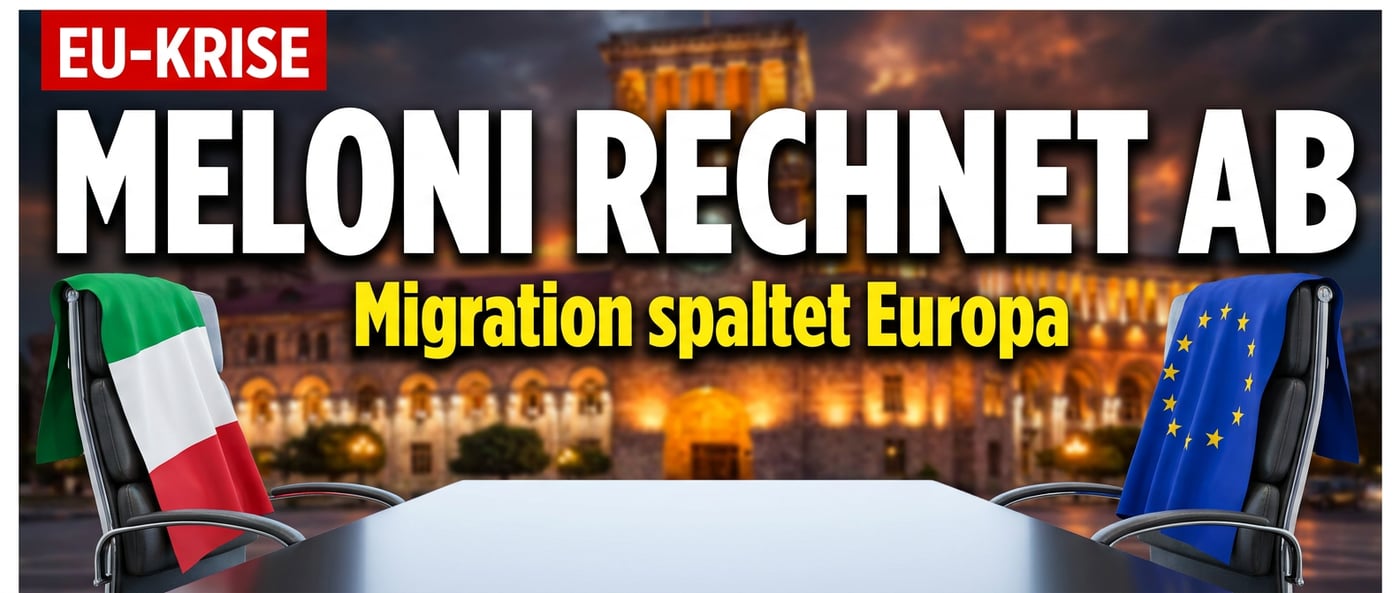 Meloni stellt von der Leyen bloß: Italiens Premier rechnet mit der Migrationspolitik der EU ab