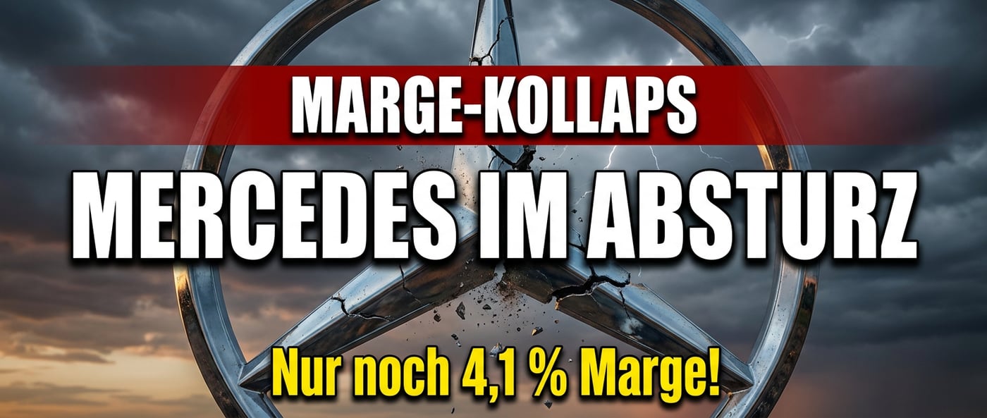 Mercedes im Sinkflug: Vom Stern am Himmel zum Schatten seiner selbst