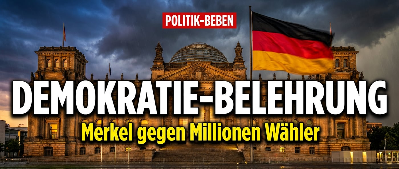 Merkels Demokratie-Belehrung: Altkanzlerin diffamiert Millionen AfD-Wähler als Demokratiefeinde