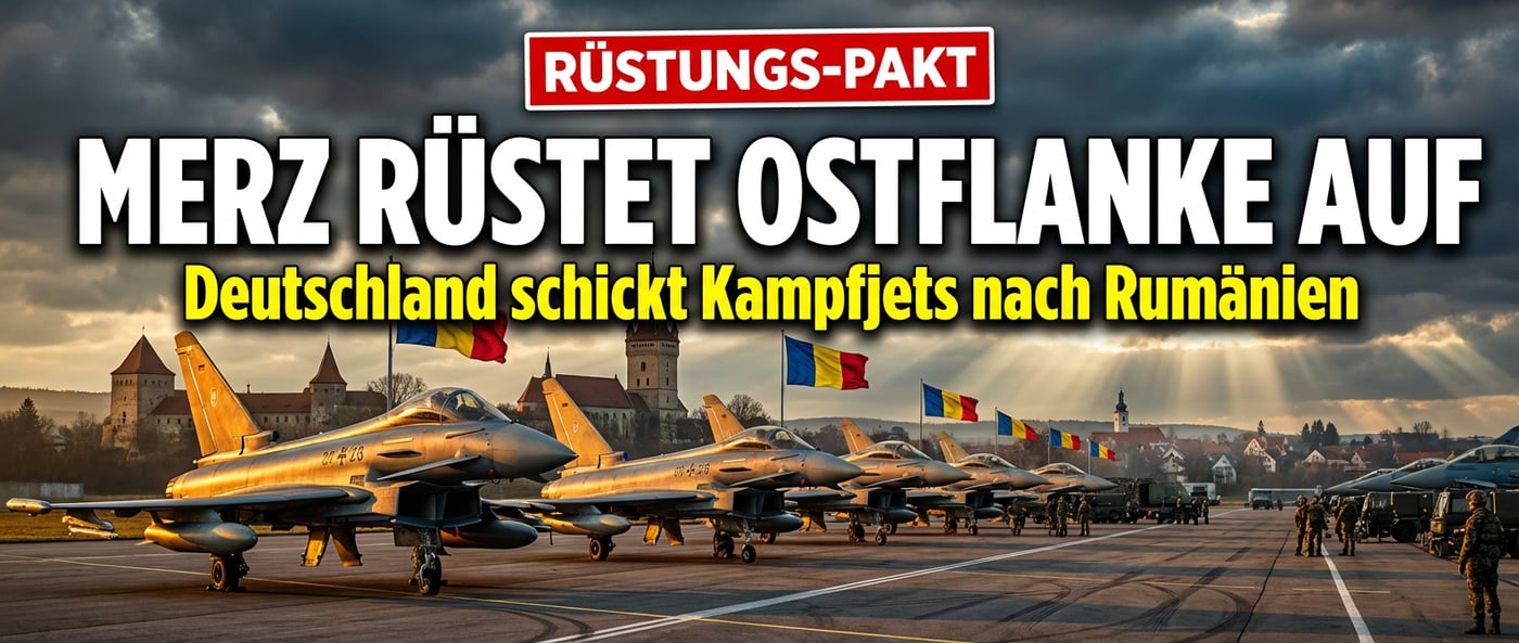 Merz schmiedet Rüstungsallianz mit Rumänien: Aufrüstung an der NATO-Ostflanke