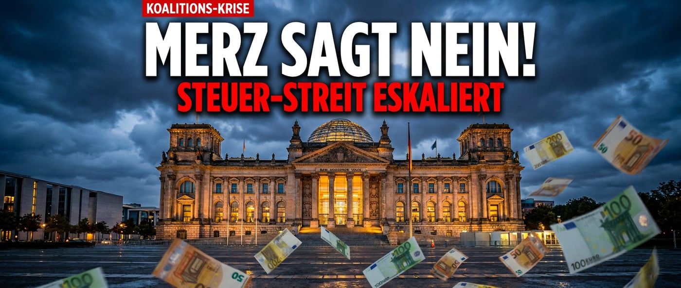 Merz zeigt Zähne – endlich? Kanzler stellt sich gegen SPD-Steuerpläne
