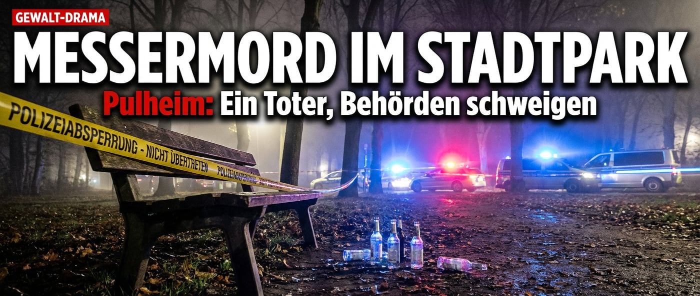 Messermord im Stadtpark: 28-Jähriger stirbt in Pulheim – und die Behörden schweigen zu den Tätern