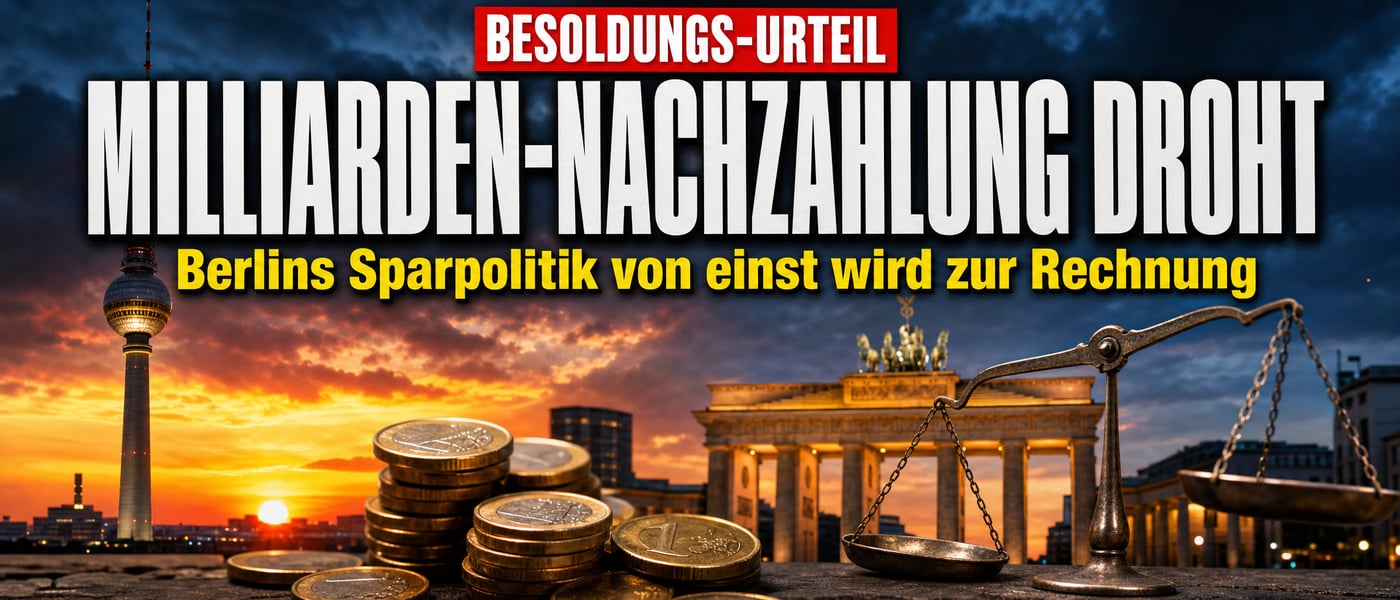 Milliarden-Schock für Berlin: Die Sparpolitik von einst wird zur Rechnung