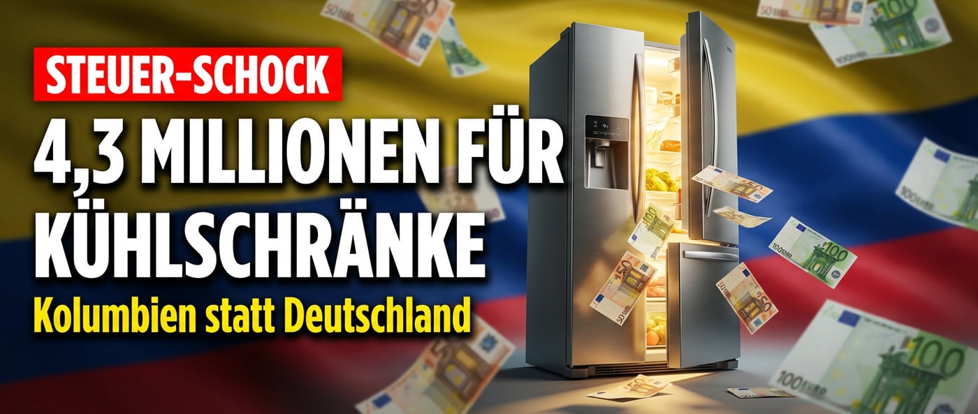 Millionen für Kühlschränke in Kolumbien: So verpulvert die Bundesregierung Ihr Steuergeld