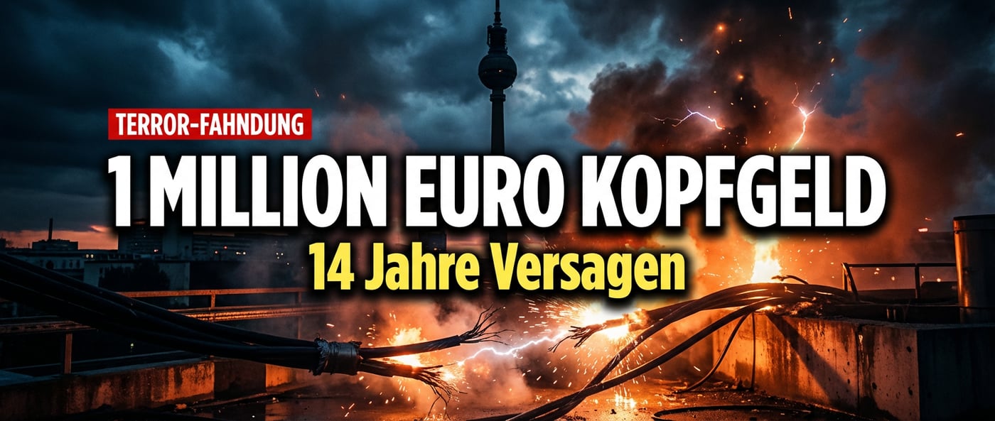 Millionen-Kopfgeld auf Linksextremisten: Behördenversagen nach 14 Jahren Terrorwelle