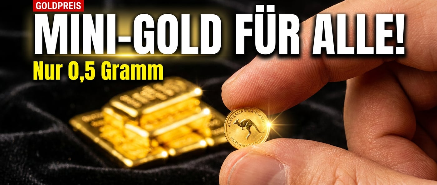 Mini-Känguru aus der Perth Mint: Wenn ein halbes Gramm Gold zum Statement wird