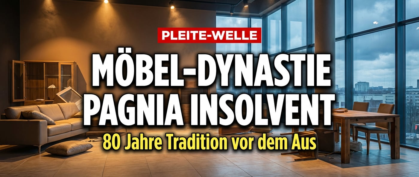 Möbelhaus-Dynastie Pagnia stürzt in die Insolvenz – 80 Jahre Tradition vor dem Aus