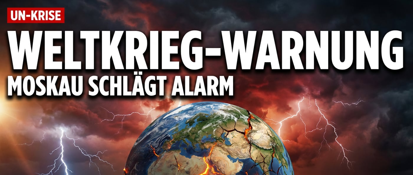 Moskau warnt vor dem Dritten Weltkrieg: Die Welt steht am Abgrund