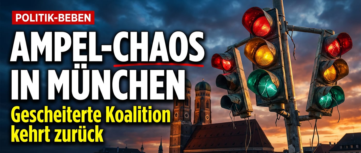 München wagt das Ampel-Experiment: Die Wiedergeburt eines politischen Auslaufmodells