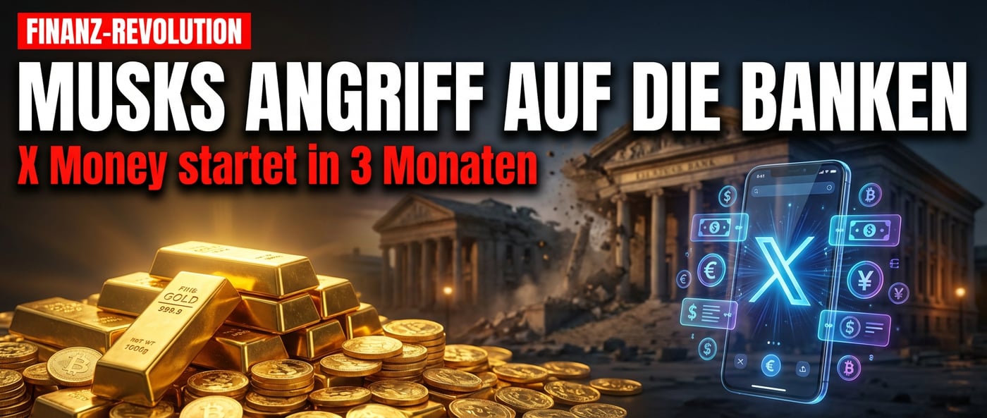 Musks X Money: Wie der Tech-Milliardär die Banken endgültig überflüssig machen will
