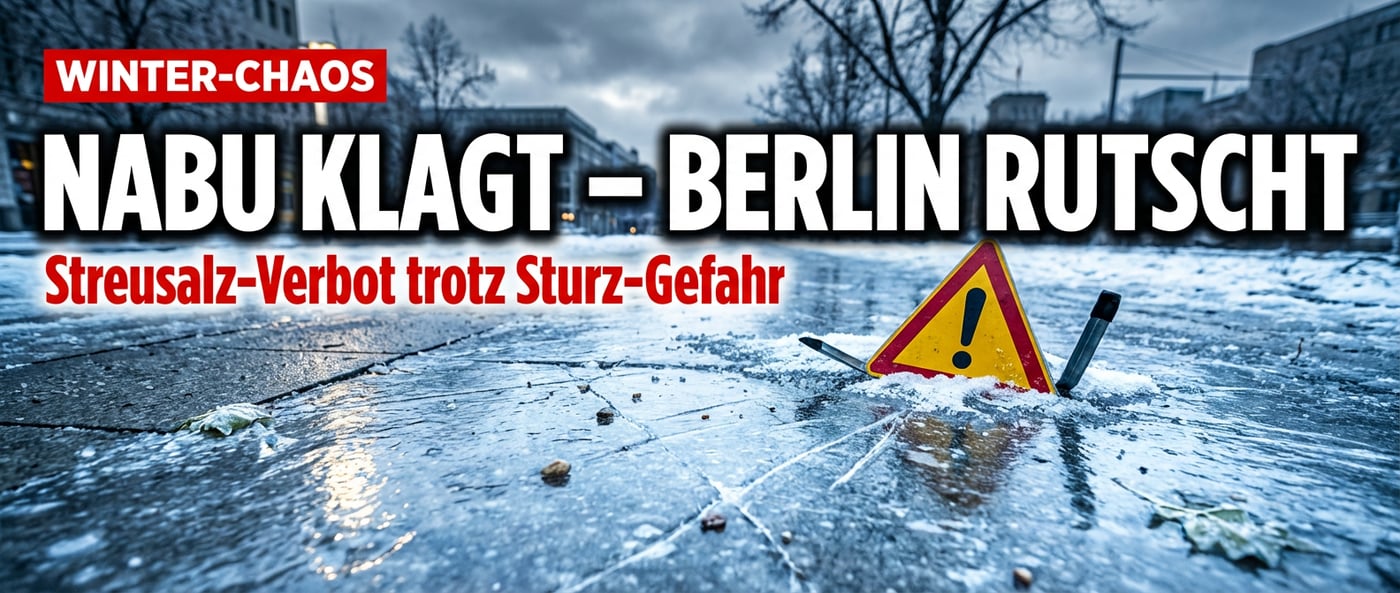 NABU-Chef verteidigt umstrittene Streusalz-Klage: „Wir sind immer noch ein Rechtsstaat"