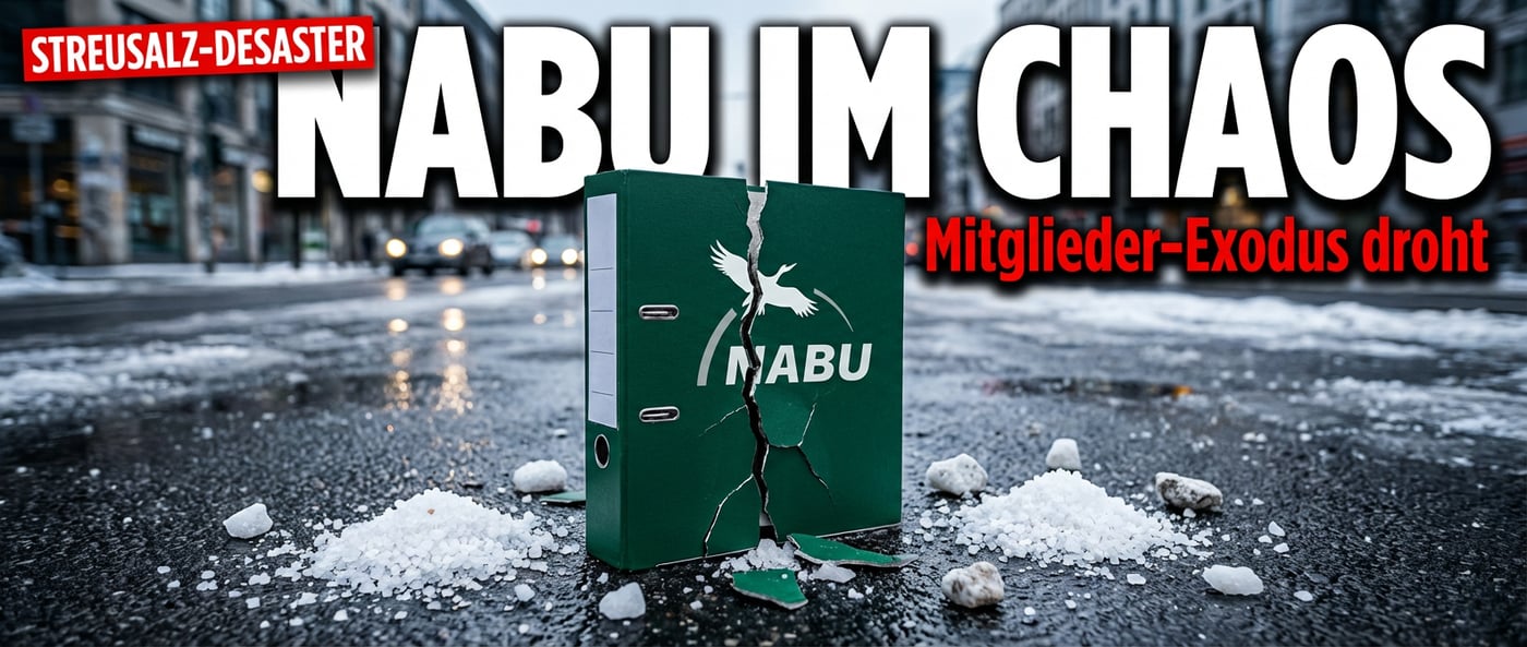 NABU in der Krise: Streusalz-Klage bringt Naturschutzbund ins Schleudern