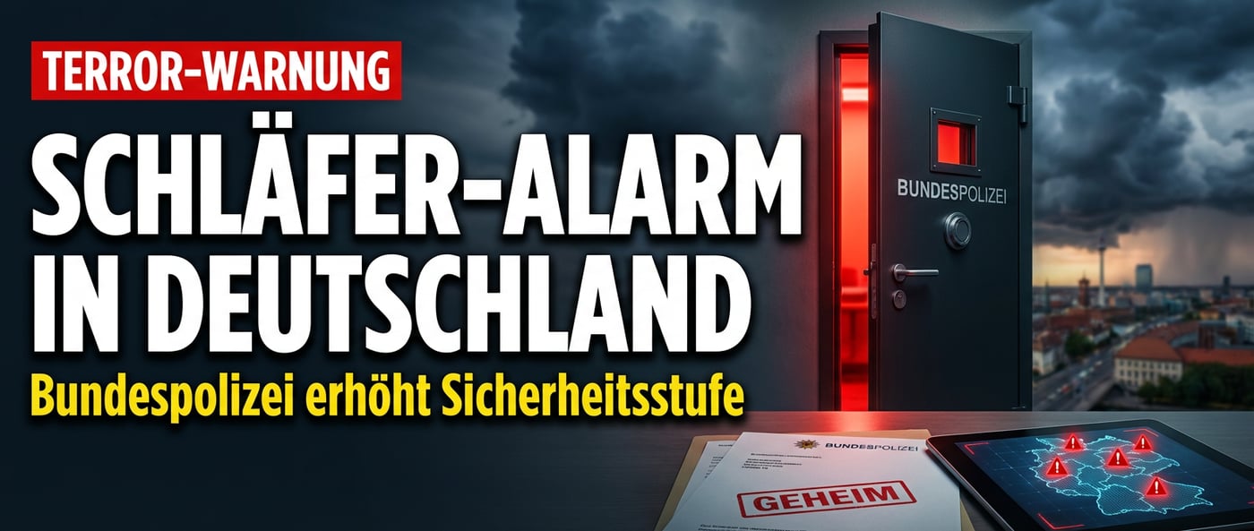 Nahost-Krieg erreicht Deutschland: Bundespolizei in Alarmbereitschaft, Schläfer-Gefahr und Cyberattacken befürchtet